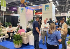 Busy at the booth of ForemostCo.